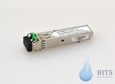 1000Base-ZX SFP,SMF,1550nm,70KM, Foundry kompatibel.