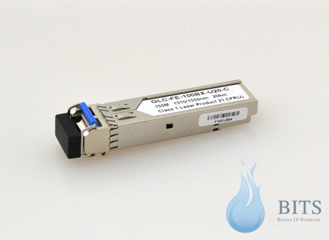 100Base BX-U SFP 20km, Cisco kompatibel.