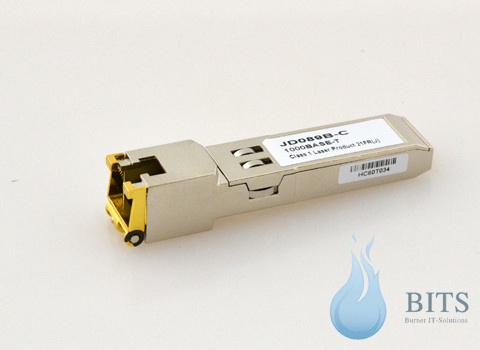 1000BaseT SFP RJ45 T Transceiver 3Com/HP kompatibel (vgl. 0231A0LR / 0231A085 / 3CSFP93)
